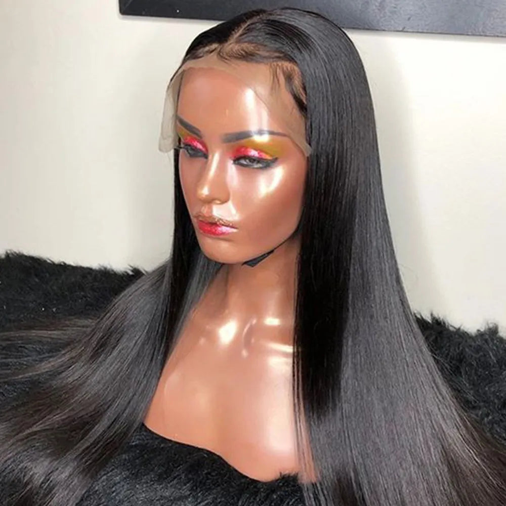 HD Lace Frontal Wig Straight Human Hair Wigs 13x4/6 Lace Front Wigs 5x5 Human Hair Lace Closure Wigs